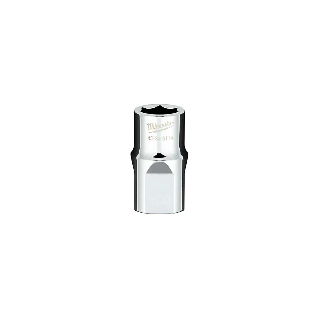 1/2 in. Drive 13MM Metric 6-Point Socket with FOUR FLAT™ Sides