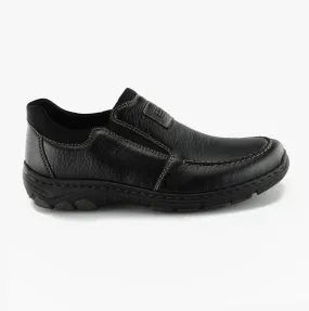 19961-03 Mens Casual Loafers Black