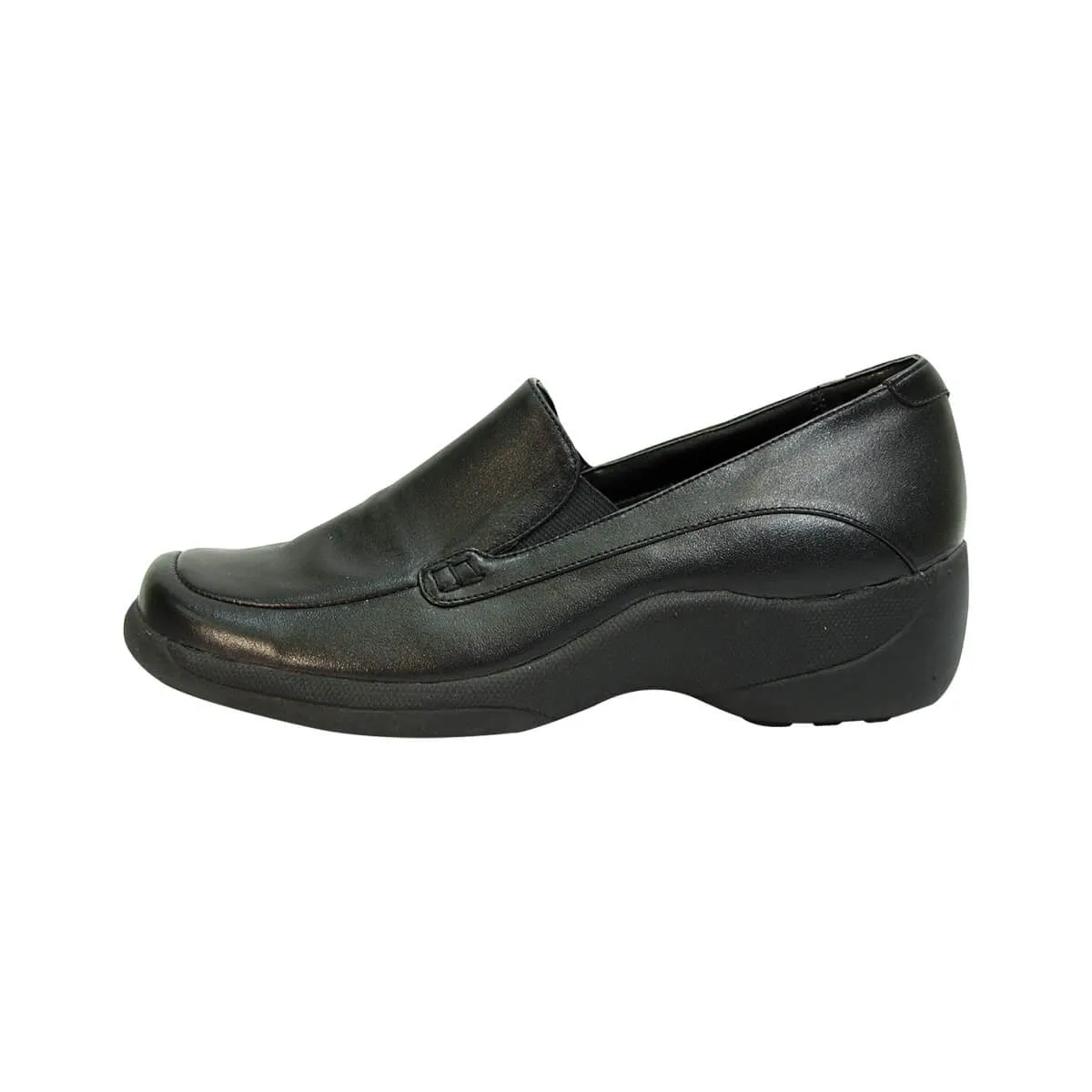 24 HOUR COMFORT Meadow Women's Wide Width Leather Loafers