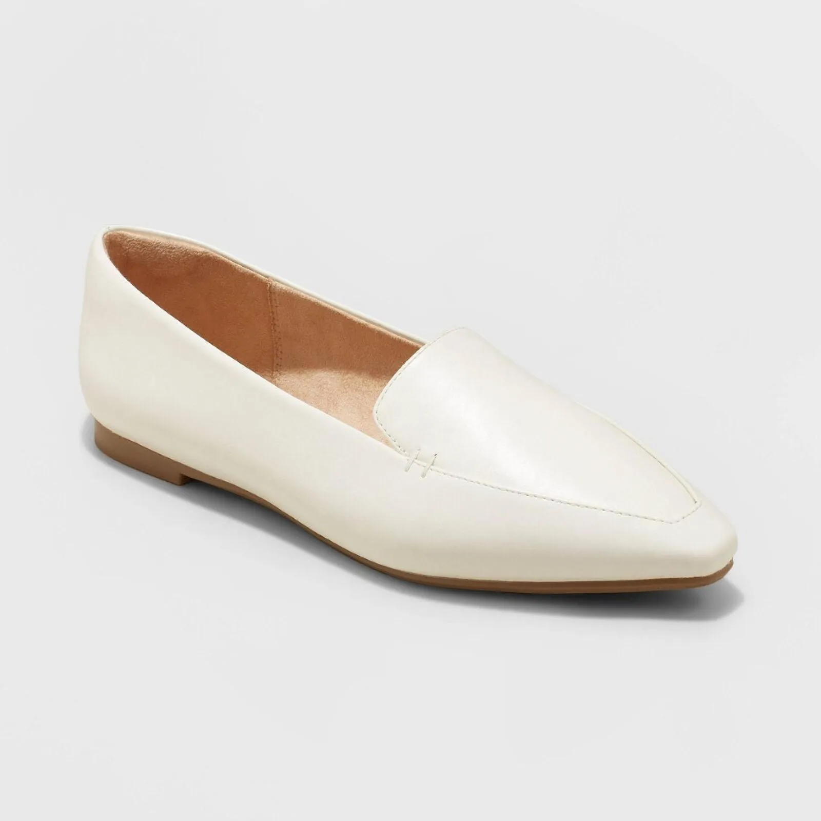 A New Day Women's Hayes Loafer Flats with Memory Foam Insole Cream Off White 7M