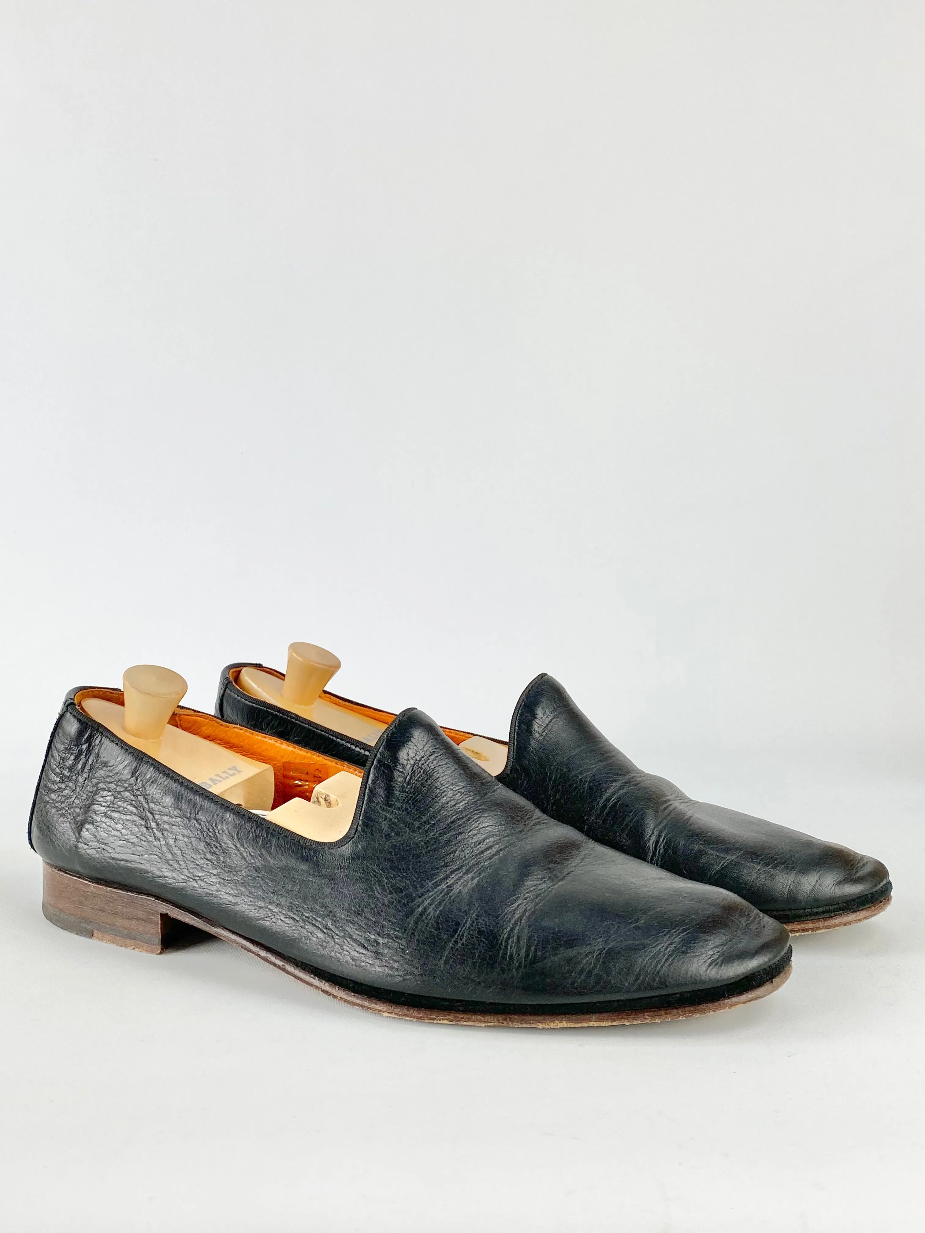 Batsanis Minimalist Leather Loafers - EU44