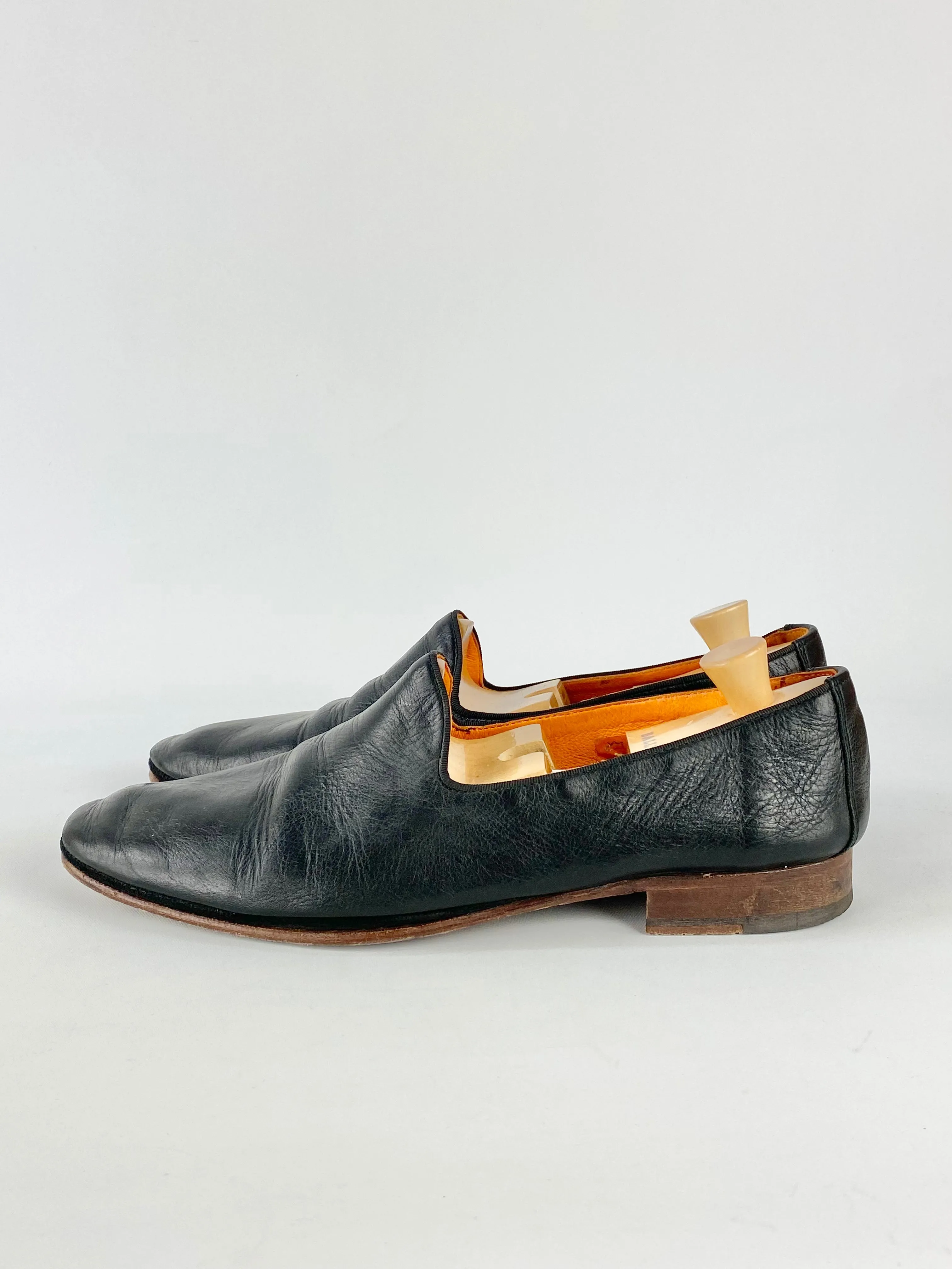 Batsanis Minimalist Leather Loafers - EU44