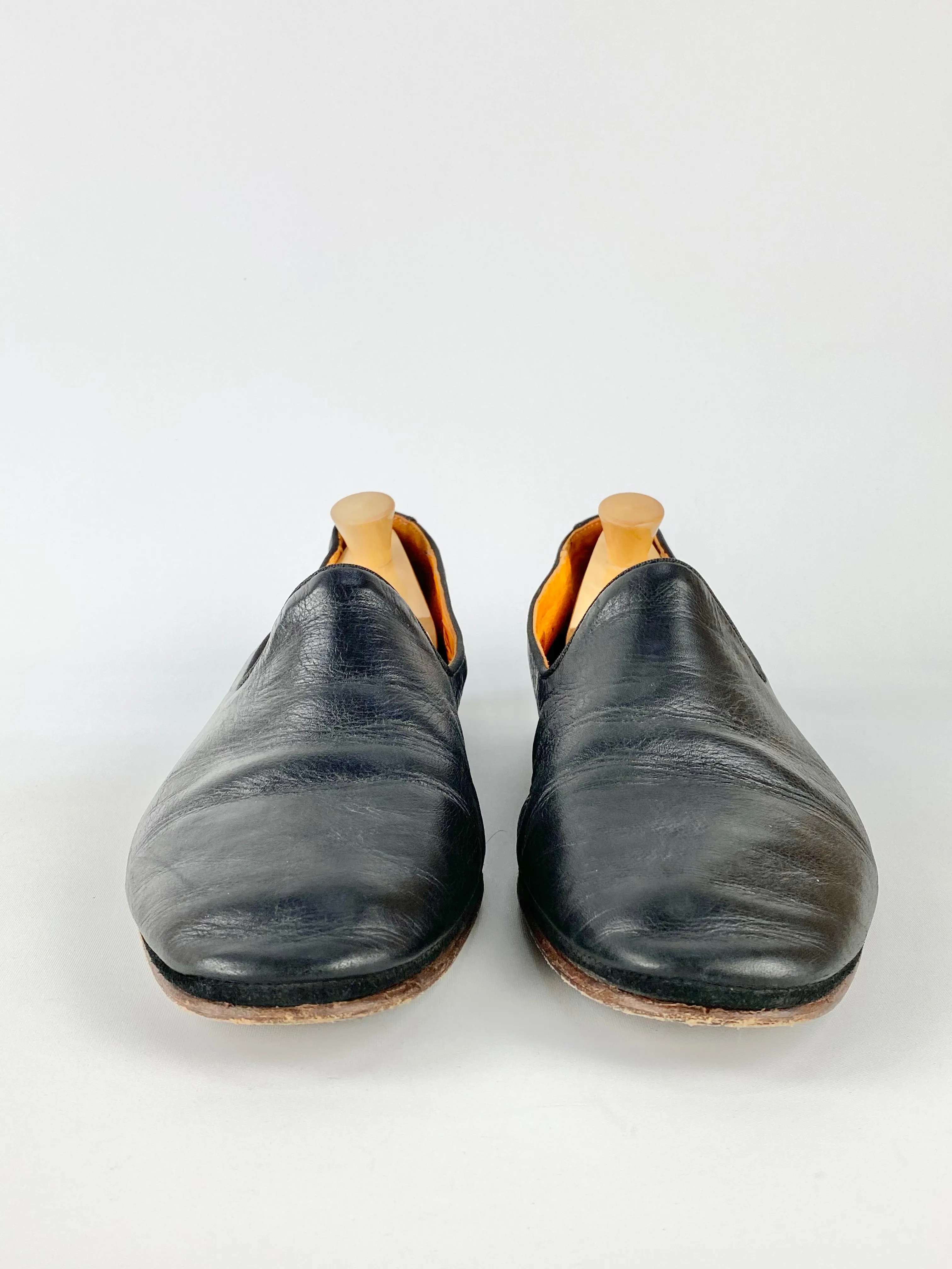 Batsanis Minimalist Leather Loafers - EU44