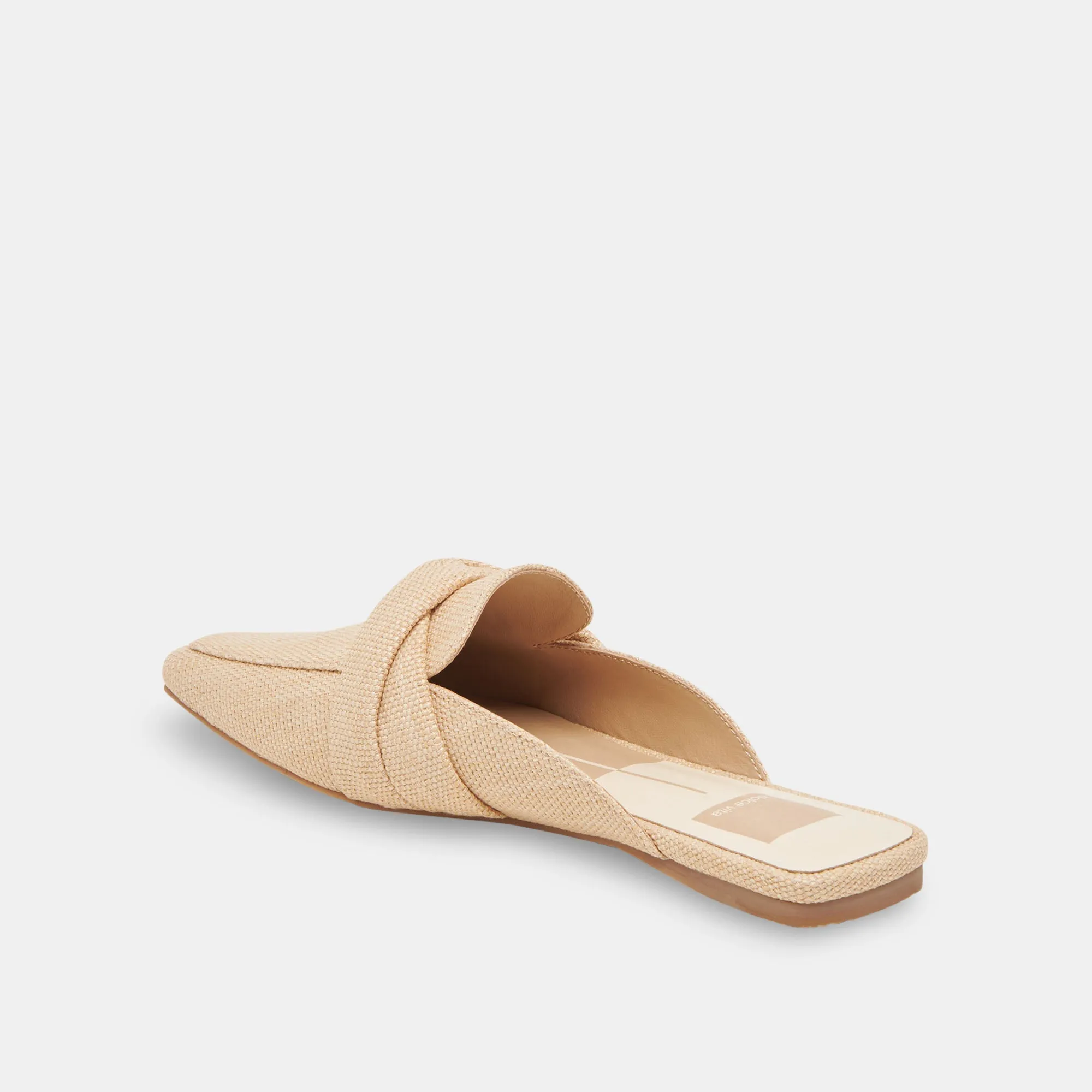 CLARISE FLATS NATURAL LINEN