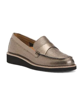 COMFORTIVA Laina Leather Comfort Loafers