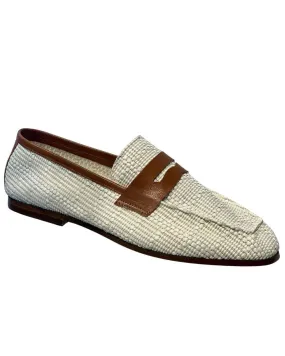 Essenziale Loafer in Raffia