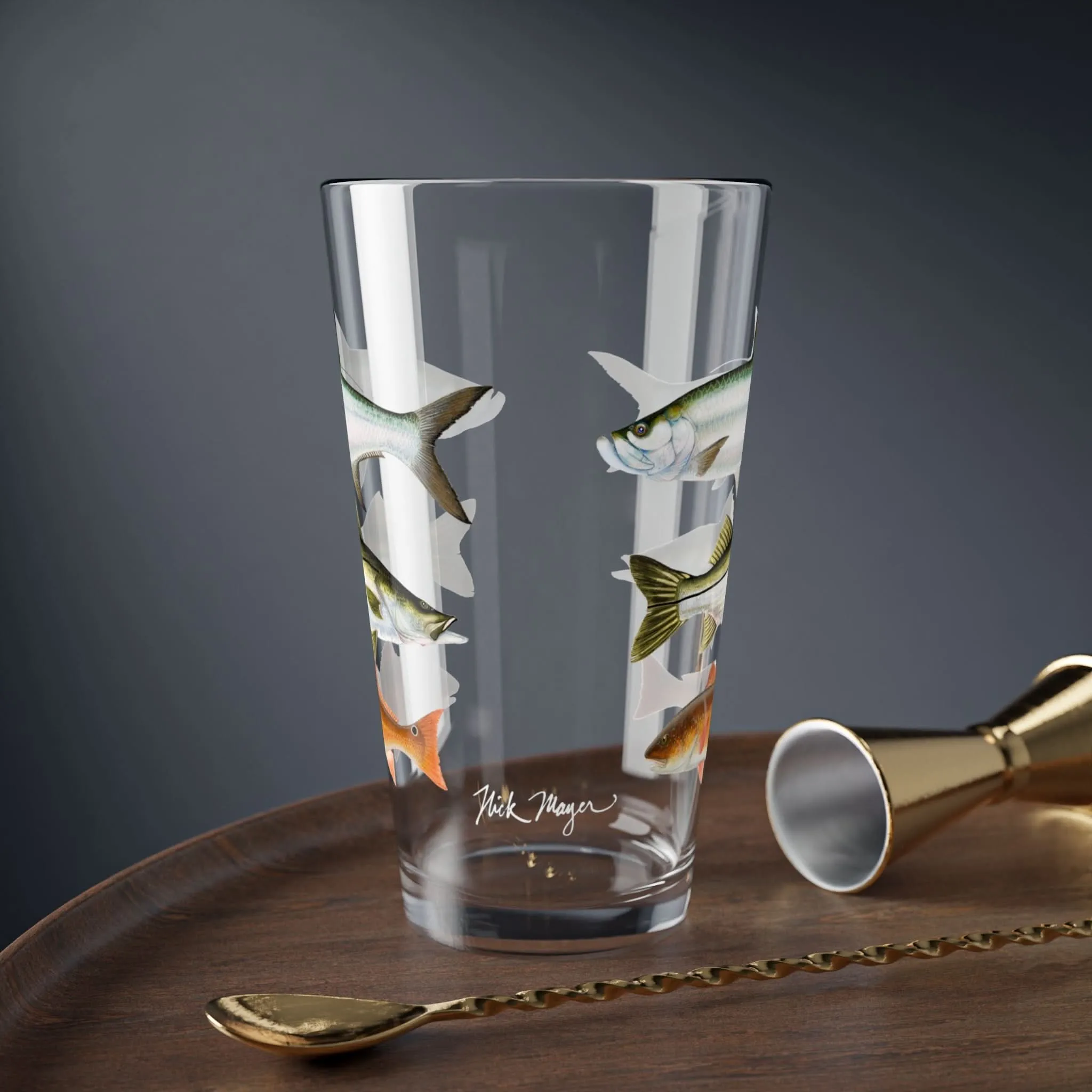 Flats Slam Pint Glass