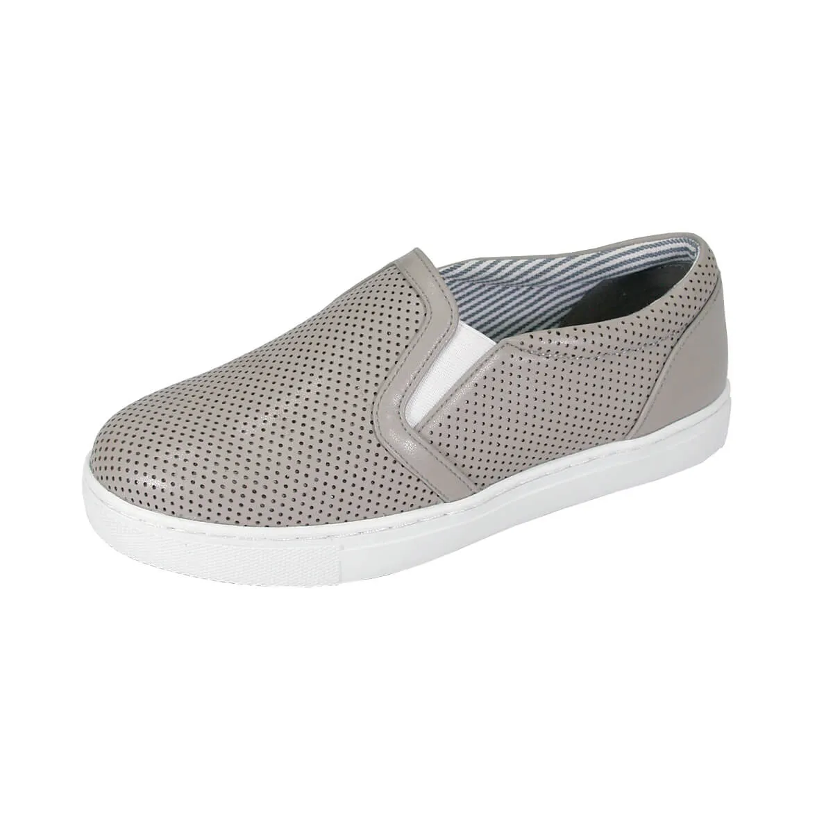 FUZZY Mila Women's Wide Width Casual Everyday Slip-on Shoes