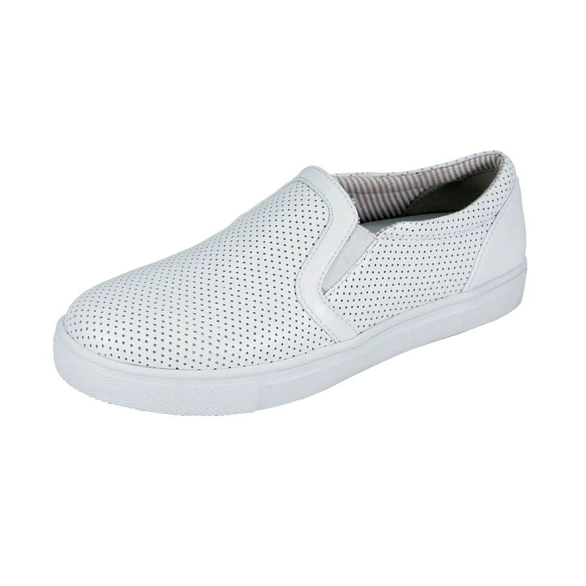 FUZZY Mila Women's Wide Width Casual Everyday Slip-on Shoes