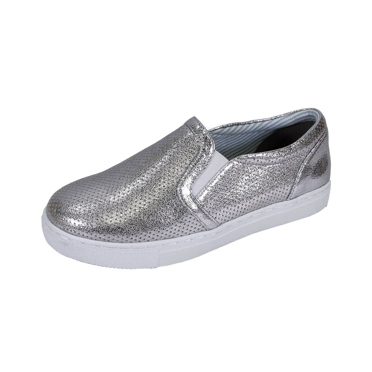 FUZZY Mila Women's Wide Width Casual Everyday Slip-on Shoes