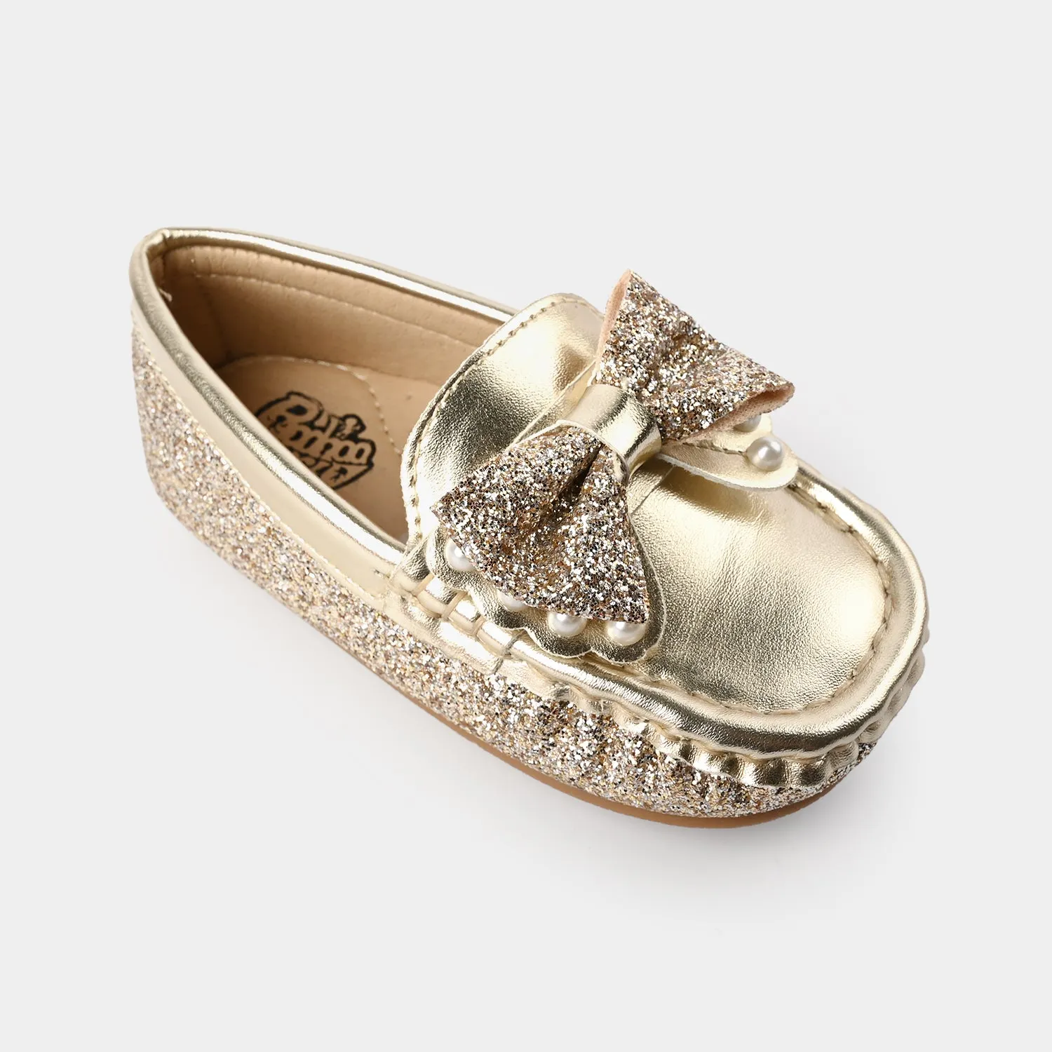 Girls Loafers PY-L2-Golden