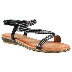 Lunar Womens Sandal Blaise II JLH321 Black