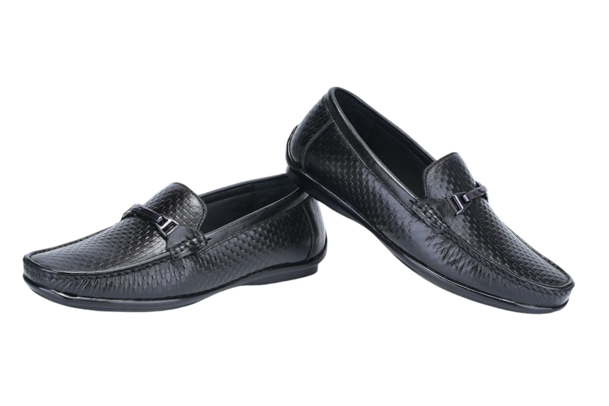 Mens Leather Loafer Shoe 98002