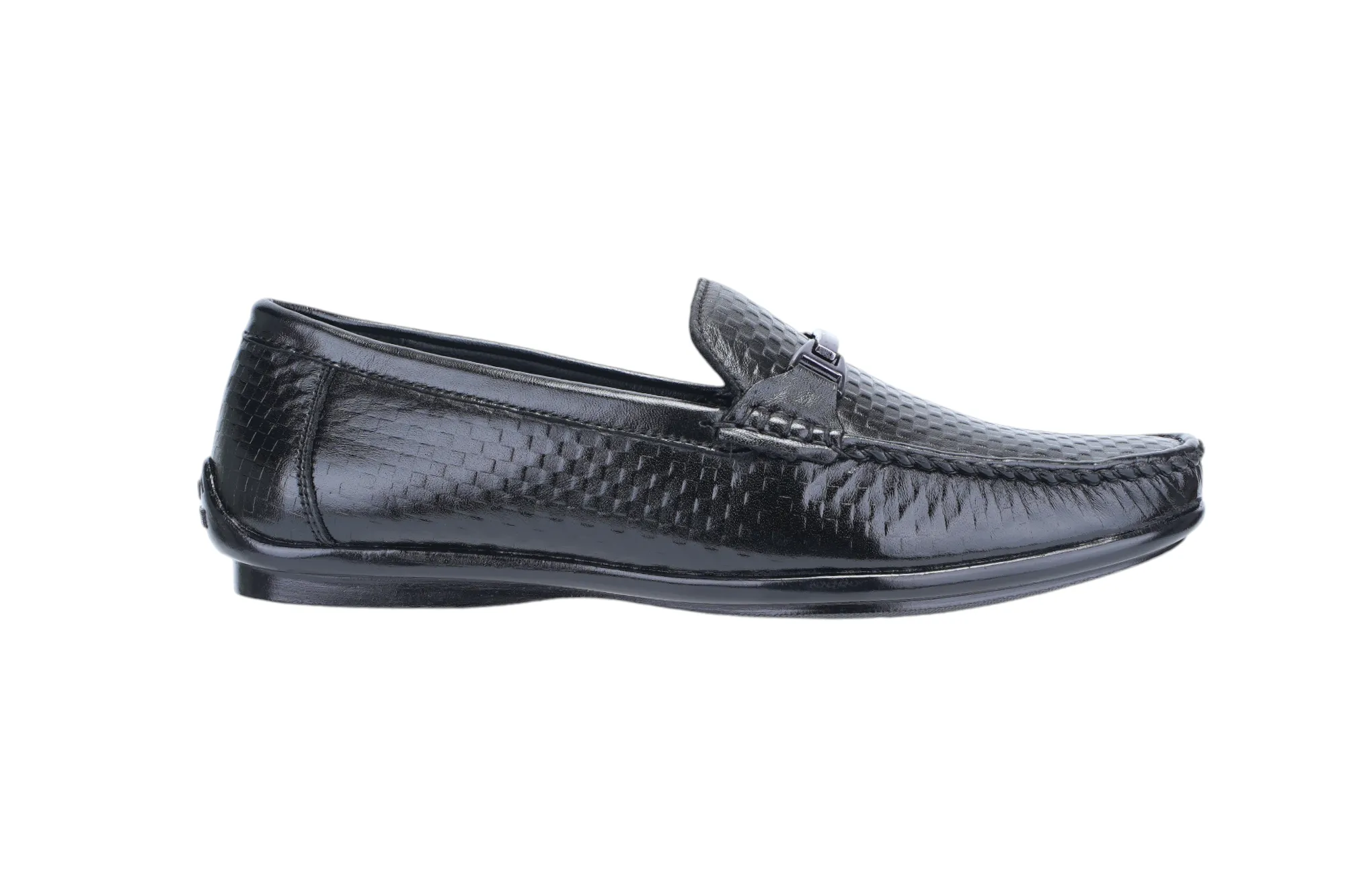 Mens Leather Loafer Shoe 98002