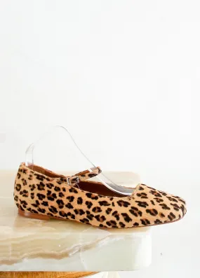 New Leopard print flats RRP £175