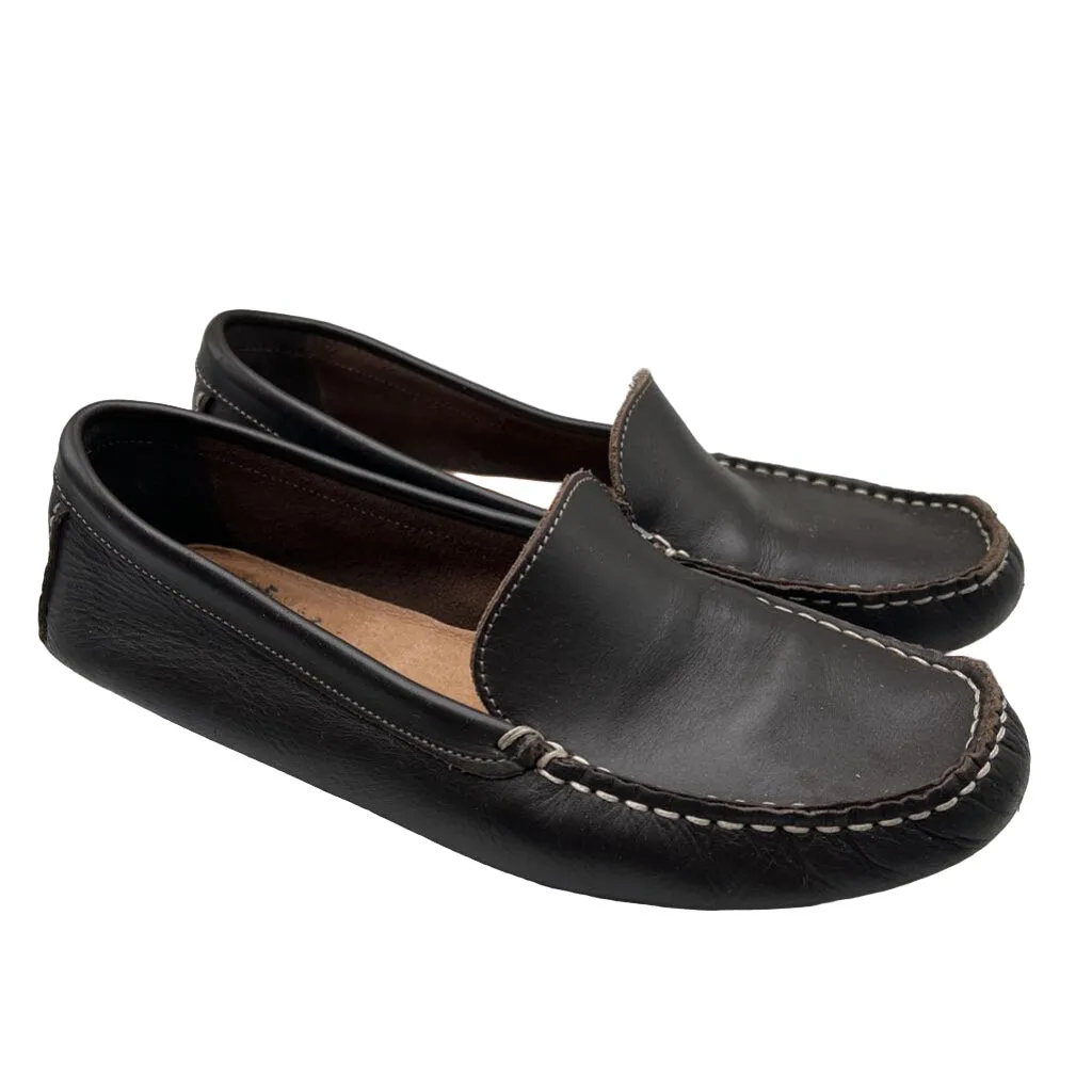 Slip-On Leather Casual Loafers