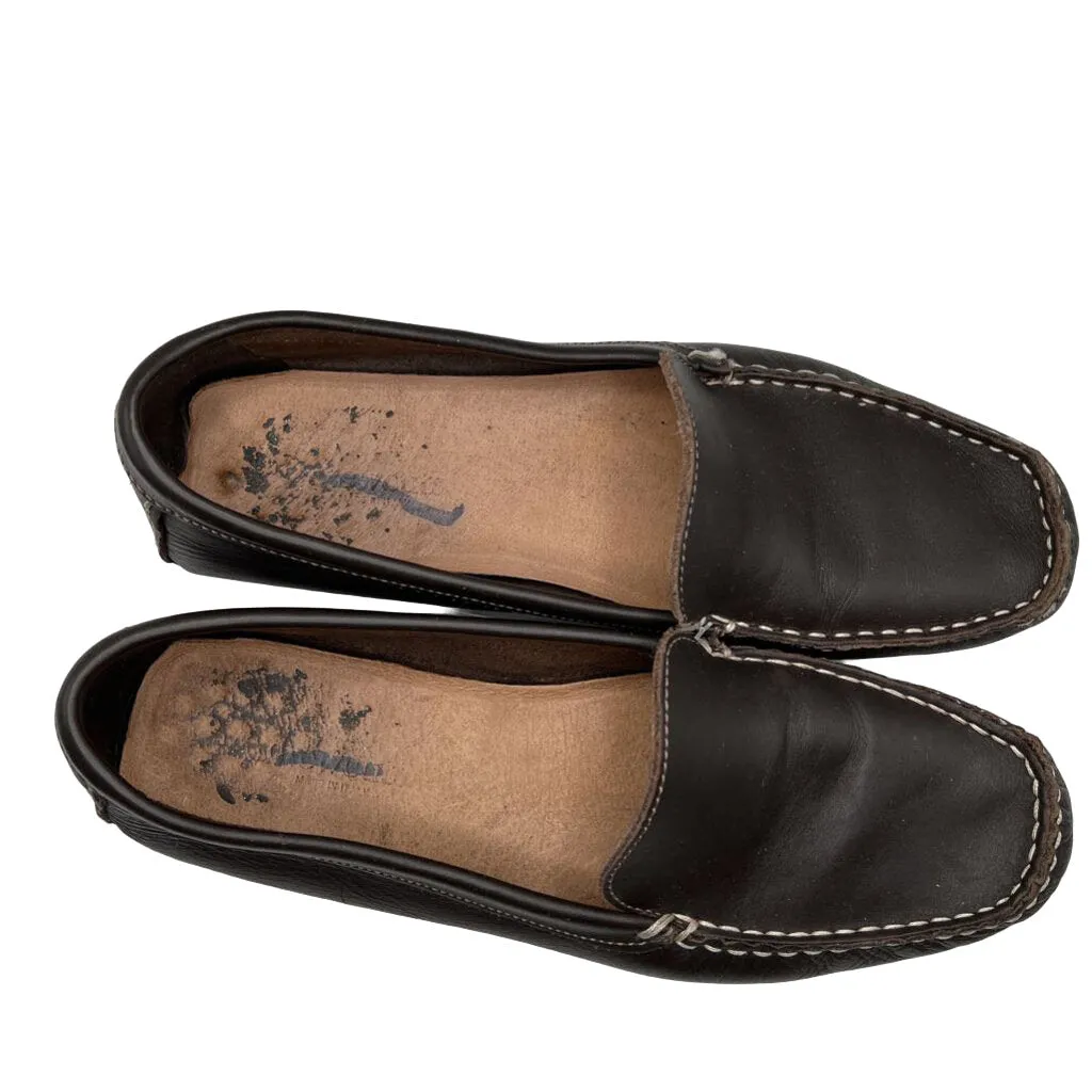 Slip-On Leather Casual Loafers