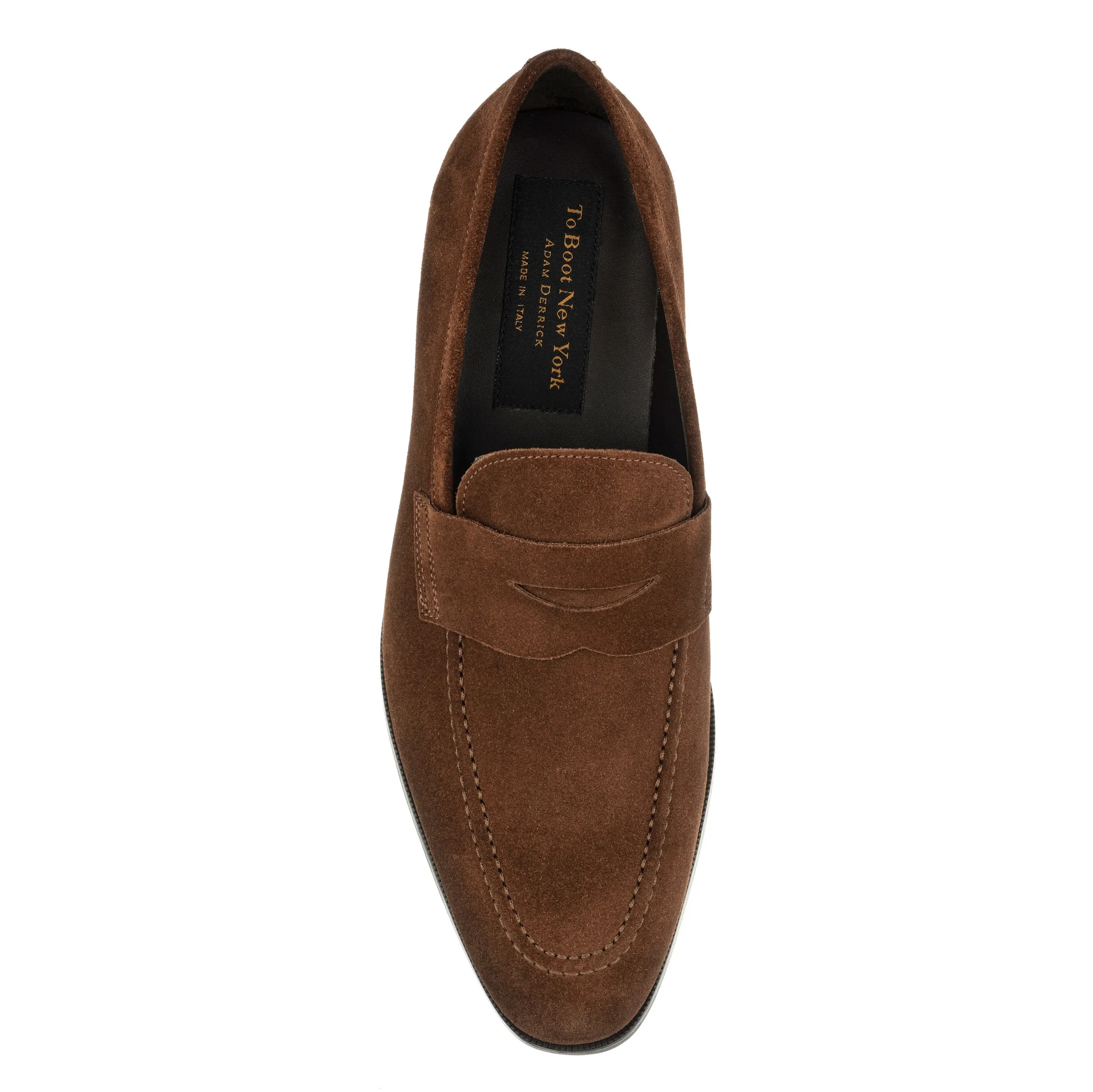 Tesoro Mid Brown Suede Slip On