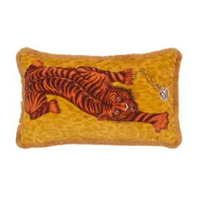 Tigris Luxury Velvet Bolster Cushion