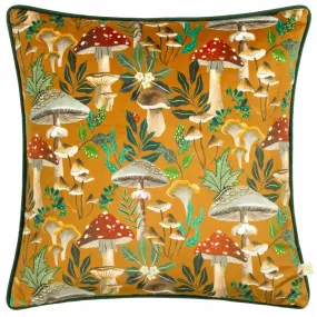 Wild Garden Mushroom Repeat Cushion Cover