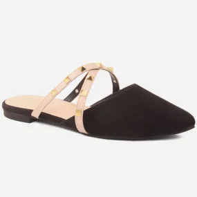 Women "ATHENA" Pointy Toe Slippers