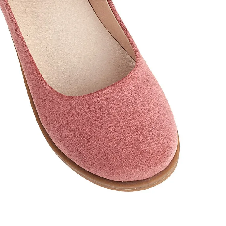 Women's  Back Bowtie Flats Mary Jane Shoes